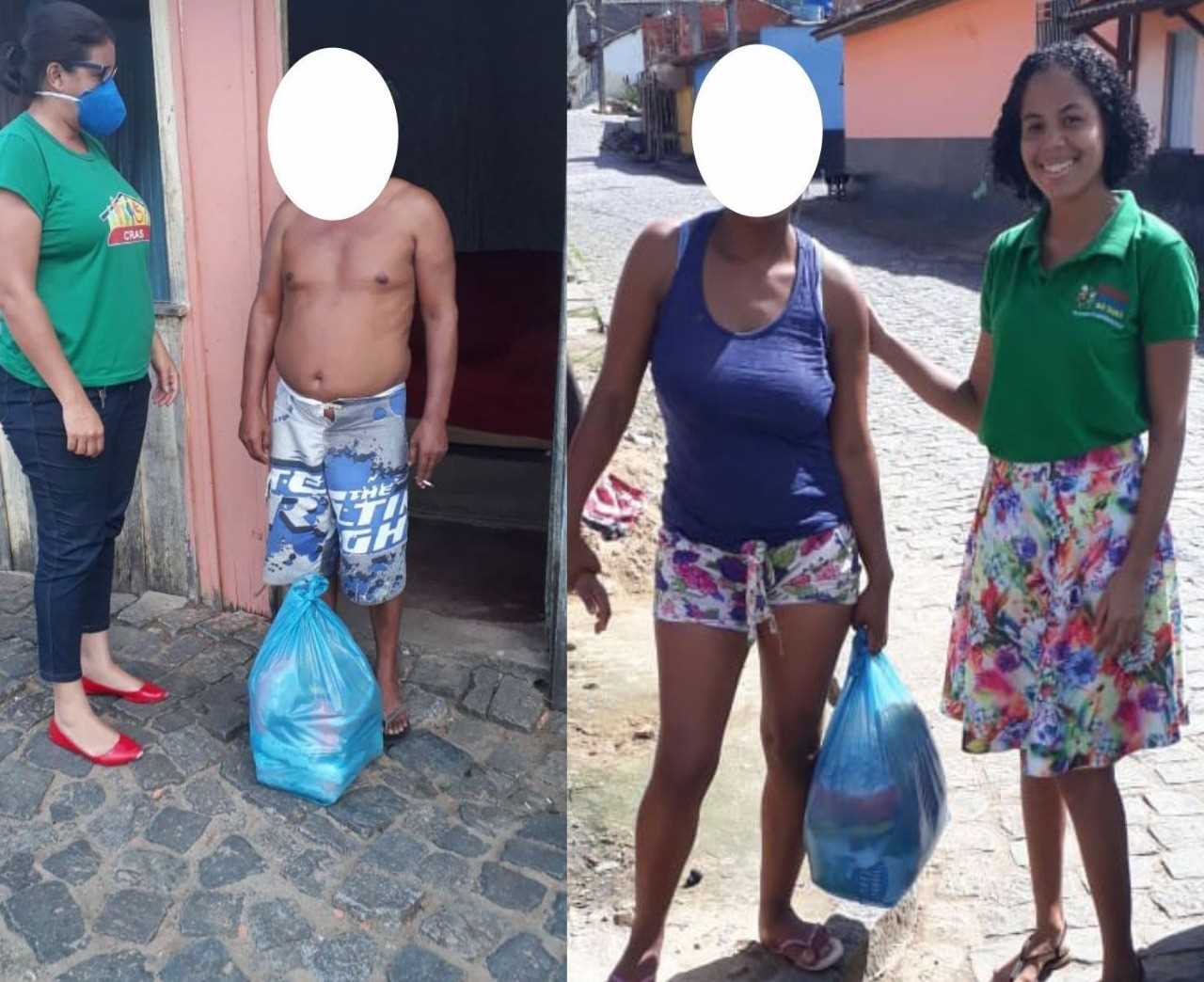 Camacã: Secretaria de Assistência Social doa cestas básicas para amenizar o enfrentamento do coronavírus